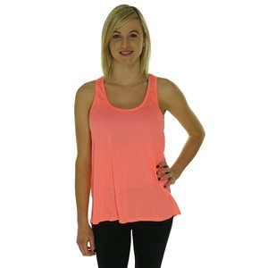 Ideology Womens Burnout Chevron T Back Tank Top Size L